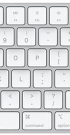 Apple Magic Keyboard with Touch ID and Numeric Keypad for Mac models (MK2C3) LL/A + UA/RU гравировка