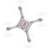 Syma X25 PRO с системой GPS и FPV HD-камерой (Белый)