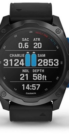 Garmin Descent Mk2i Titanium Carbon Gray DLC with Black Band (010-02132-01)