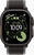 Apple Watch Ultra 3 GPS + Cellular 49mm Black Tit. Case w. Black/Charcoal Trail Loop - M/L (MF1H4)