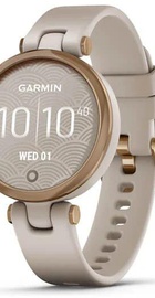 Garmin Lily Rose Gold Bezel with Light Sand Case and Silicone Band (010-02384-11)