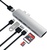 Satechi Aluminum Type-C Pro Hub Adapter Silver (ST-CMBPS)