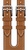Apple Watch Hermes Leather Double Buckle Cuff 38mm/40mm/41mm/42mm Fauve Barenia (MPXD2)