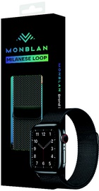 Monblan Milanese Loop for Watch 38mm/40mm/41mm/42mm Black