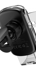 Baseus Explore Wireless Charger Gravity Car Mount 15W Black (WXYL-K01)