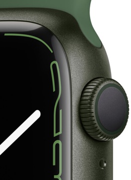 Apple Watch Series 7 GPS 41mm Green Aluminum Case With Green Sport Band (MKN03)