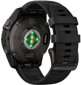 Garmin Epix Pro Gen 2 Sapphire 47mm Carbon G. DLC Tit. with Black Band (010-02803-10/11)