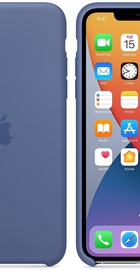 Apple iPhone 11 Pro Max Silicone Case - Linen Blue (MY122)