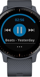 Garmin VIVOACTIVE 3 MUSIC GRANITE BLUE WITH ROSE GOLD HARDWARE (010-01985-33)