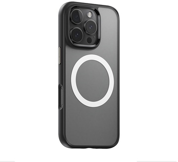 Blueo Frosted Anti-Drop Case for iPhone 16 with MagSafe Black