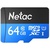 Netac 64 GB microSDXC Class 10 UHS-I + SD adapter NT02P500STN-064G-R