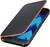 Samsung Neon Flip Cover for Galaxy A3 2017 A320 (EF-FA320PBEGRU) Black