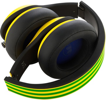 Monster Adidas Originals Limited Over-Ear Yellow and Green over Black