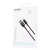 Proove Flex Metal Lightning 2.4A (1m) Black