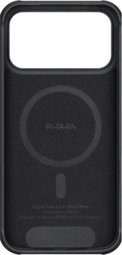 Pitaka Aramid ProGuard Case for iPhone 17 Pro 600D Black/Grey [Twill] (KI1701MGP)