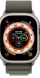 Apple Alpine Loop Band Large for Watch 42mm/44mm/45mm/49mm Green (MQE43)