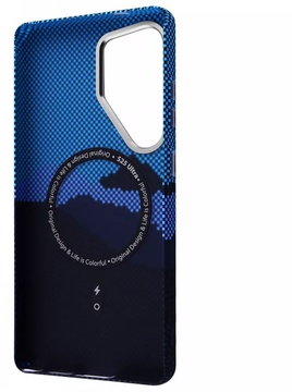 WAVE Gleam Case with Magnetic Ring Samsung Galaxy S26 Ultra (milky way)