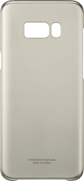 Samsung Silicone Cover Clear Gold for Samsung Galaxy S8 G950 (EF-QG950CFEGRU)