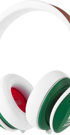 Monster Adidas Originals Limited Over-Ear Green and Red over White