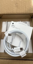 Apple 20W USB-C Power Adapter (MHJE3) + USB-C to USB-C Woven Cable 1m