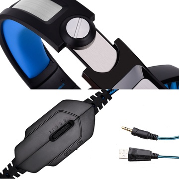  Kotion Each G2000 Generation II с поворотным микрофоном (Черно-синий)