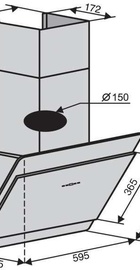 Ventolux TOSCANA 60 BK (1000) TRC MM