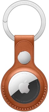 Apple Leather Case for AirTag Umber