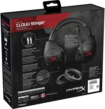 HyperX Cloud Stinger HX-HSCS-BK