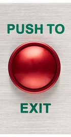 Yli electronic Кнопка выхода СКУД pbk-817b-al(r) (10822)