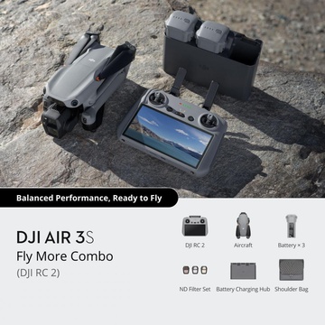 DJI Air 3S Fly More Combo DJI RC 2 (CP.MA.00000816.02)