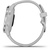 Garmin Venu 2S Silver Stainless Steel Bezel with Mist Gray Case and Silicone Band (010-02429-12)