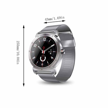 Lemfo K88h Plus Metal с сенсорным дисплеем (Серебристый)