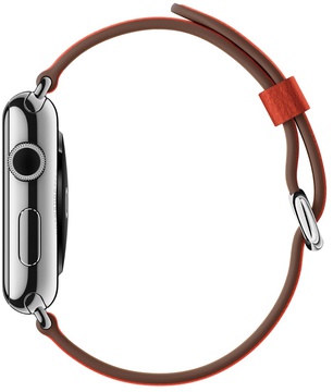 Apple Classic Buckle for Watch 42mm/44mm/45mm/46mm/49mm Red (MMAN2)
