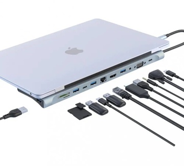 XO 12-in-1 HUB Multifunctional Docking Station Series [HUB010]