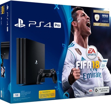 Sony PlayStation 4 Pro (PS4 Pro) + FIFA 18