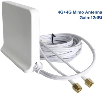 Anteniti 4G LTE MIMO 2x12 dbi With 2x3m Cable SMA connectors