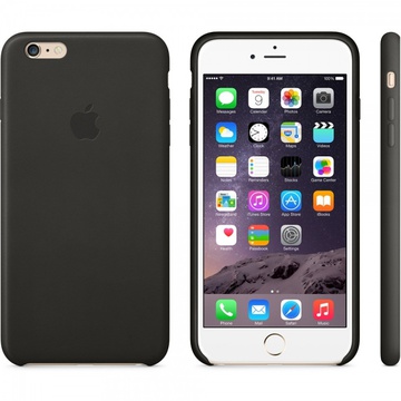 Apple iPhone 6 Plus Leather Case Black (MGQX2)