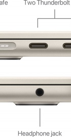 Apple MacBook Air 13,6" Late 2024 Starlight (MC7W4)