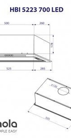 Minola HBI 5223 BL 700 LED