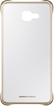 Samsung Clear Cover for Galaxy A5 A510F 2016 (EF-QA510CFEGRU) Gold