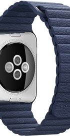 Apple Watch 38mm/40mm/41mm/42mm Leather Loop Dark Blue (high copy)