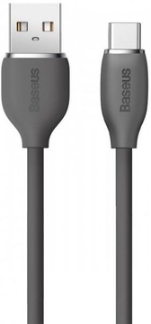 Baseus Jelly Liquid Silica Gel USB Type-C 1.2m 100W Black (CAGD010001)