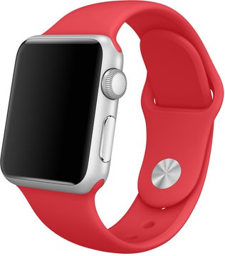 Apple Watch 42mm/44mm/45mm/46mm/49mm Sport Band (PRODUCT) Red (MLDJ2)