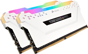 Corsair 16 GB (2x8GB) DDR4 3200 MHz Vengeance RGB Pro White (CMW16GX4M2C3200C16W)
