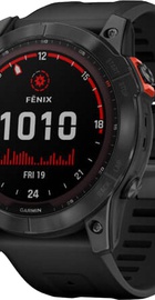 Garmin Fenix 7X Solar Slate Gray with Black Band (010-02541-00/01)