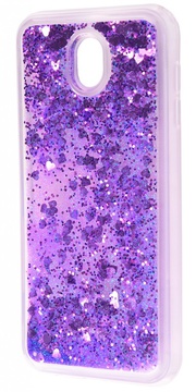 Simple Case Silicone Water Sequins for Samsung Galaxy J7 2017 Purple