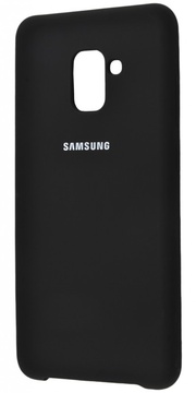 Samsung Silicone Cover Black for Galaxy A8 2018 (A530F)