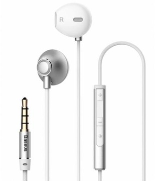 Baseus Wired Earphones Silver