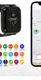 AmiGo GO006 GPS 4G WIFI VIDEOCALL Black