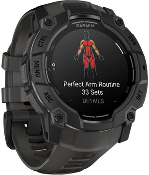 Garmin Instinct 3 50mm AMOLED Black with Charcoal Band (010-03020-00)